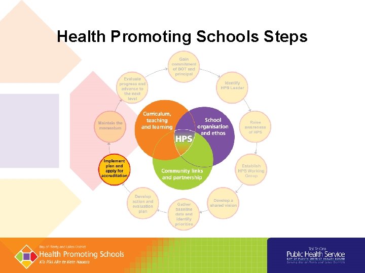 Health Promoting Schools Steps Health Promoting Schools Steps