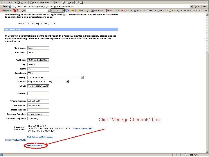 Click “Manage Channels” Link © 2015 Eaton. All Rights Reserved. . 25 