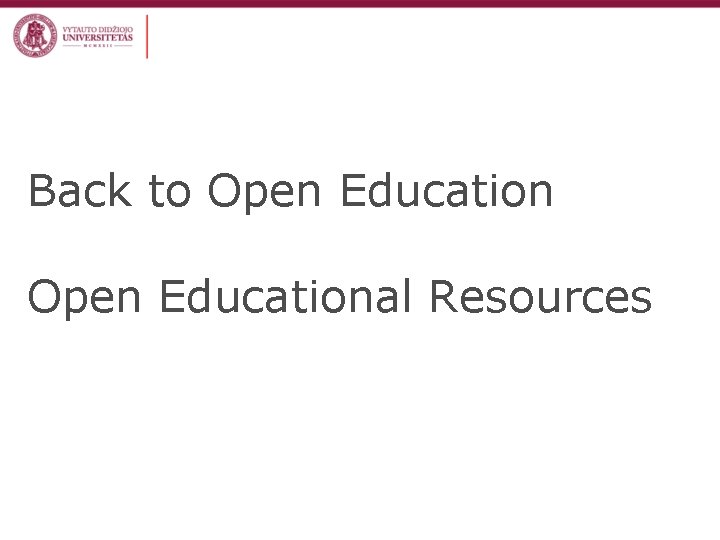 Back to Open Educational Resources 