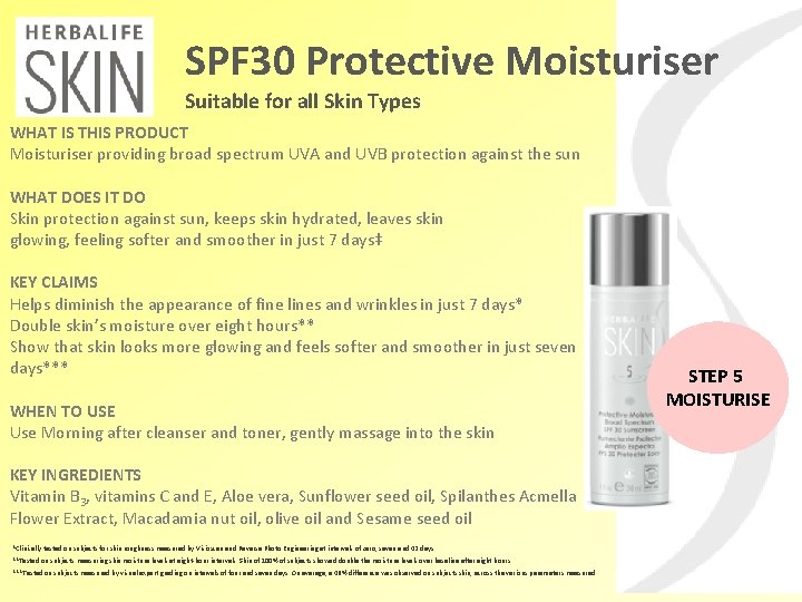 protective moisturizer herbalife