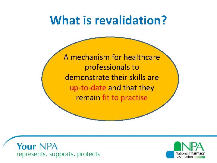 What is revalidation? A mechanism for healthcare professionals to demonstrate their skills are up-to-date