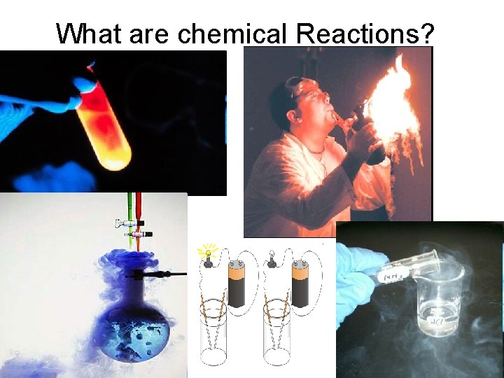 What are chemical Reactions? 