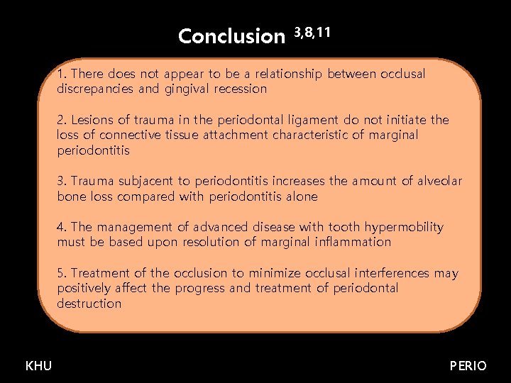 Conclusion 3, 8, 11 1. There does not appear to be a relationship between