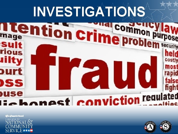 INVESTIGATIONS Office of Inspector General 