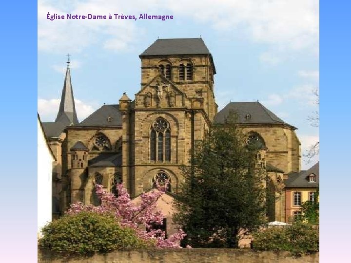 Église Notre-Dame à Trèves, Allemagne 