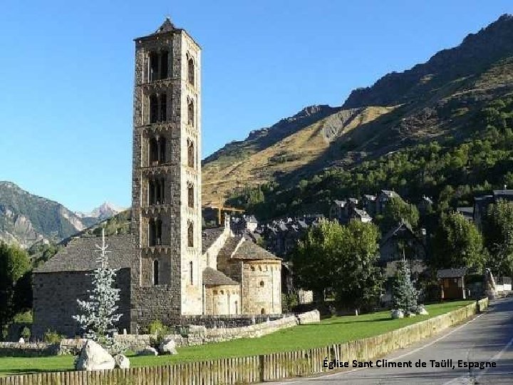 Église Sant Climent de Taüll, Espagne 