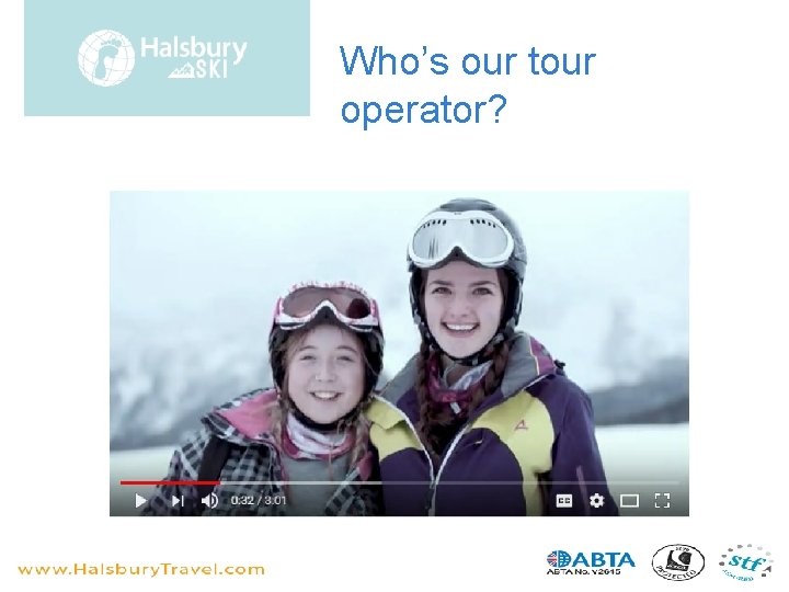 Who’s our tour operator? 