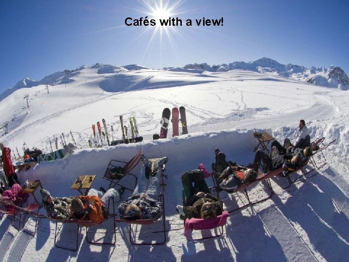 Cafés with a view! 