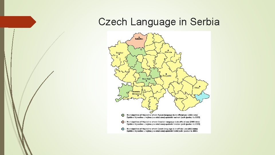 Czech Language in Serbia 