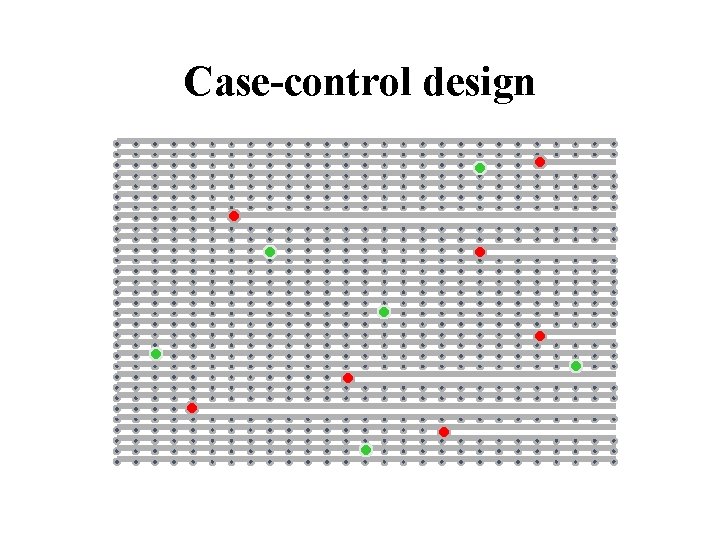 Case-control design 