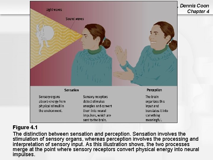 Psychology: A Journey, Second Edition, Dennis Coon Chapter 4 Figure 4. 1 The distinction Psychology: A Journey, Second Edition, Dennis Coon Chapter 4 Figure 4. 1 The distinction