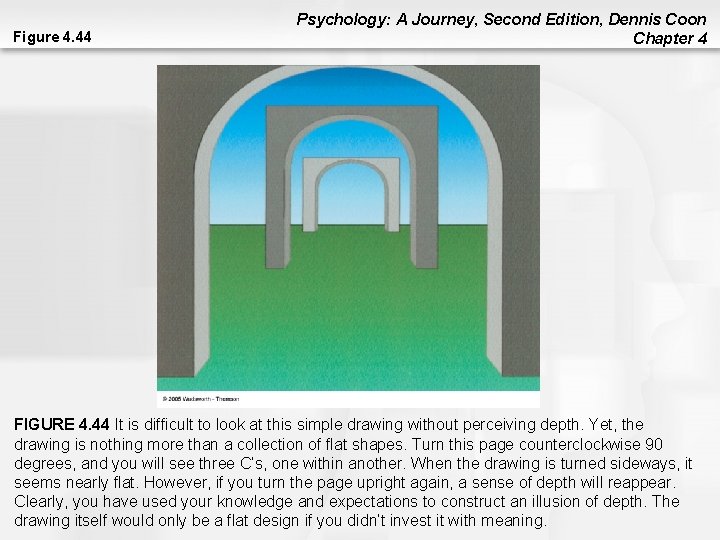 Figure 4. 44 Psychology: A Journey, Second Edition, Dennis Coon Chapter 4 FIGURE 4. Figure 4. 44 Psychology: A Journey, Second Edition, Dennis Coon Chapter 4 FIGURE 4.