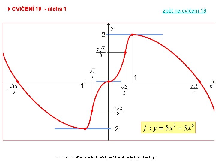 4 CVIČENÍ 18 - úloha 1 Autorem materiálu a všech jeho částí, není-li uvedeno