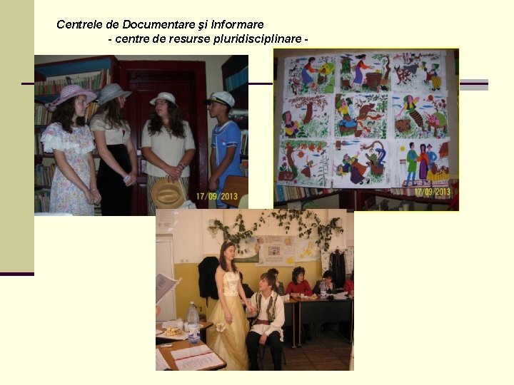 Centrele de Documentare şi Informare - centre de resurse pluridisciplinare - 