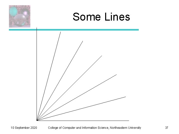 Some Lines 10 September 2020 College of Computer and Information Science, Northeastern University 37 Some Lines 10 September 2020 College of Computer and Information Science, Northeastern University 37