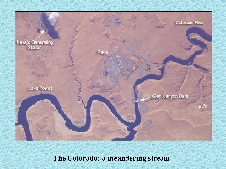 The Colorado: a meandering stream 