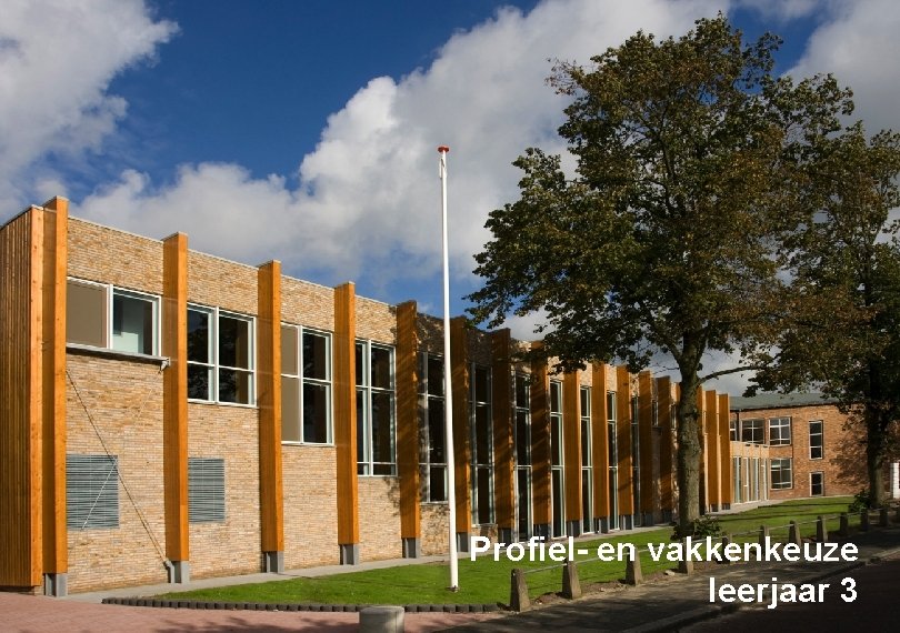 Profiel- en vakkenkeuze leerjaar 3 