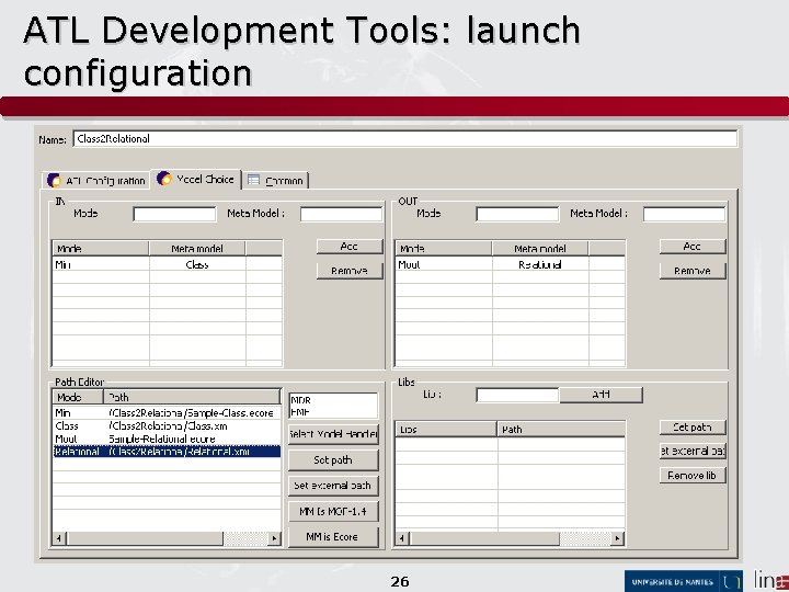 ATL Development Tools: launch configuration 26 