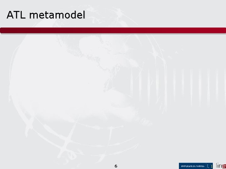 ATL metamodel 6 