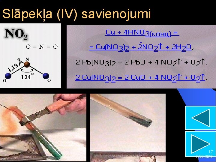 Slāpekļa (IV) savienojumi 17 10/27/2020 