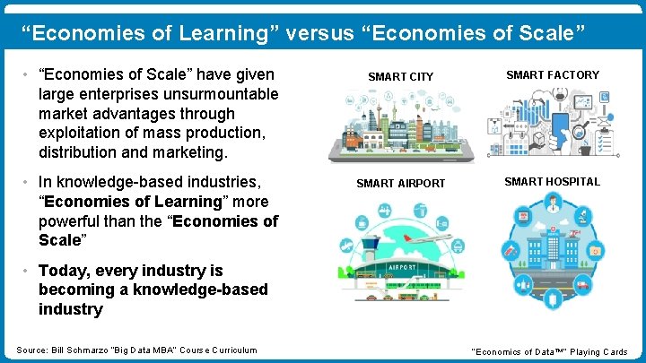 “Economies of Learning” versus “Economies of Scale” • “Economies of Scale” have given large