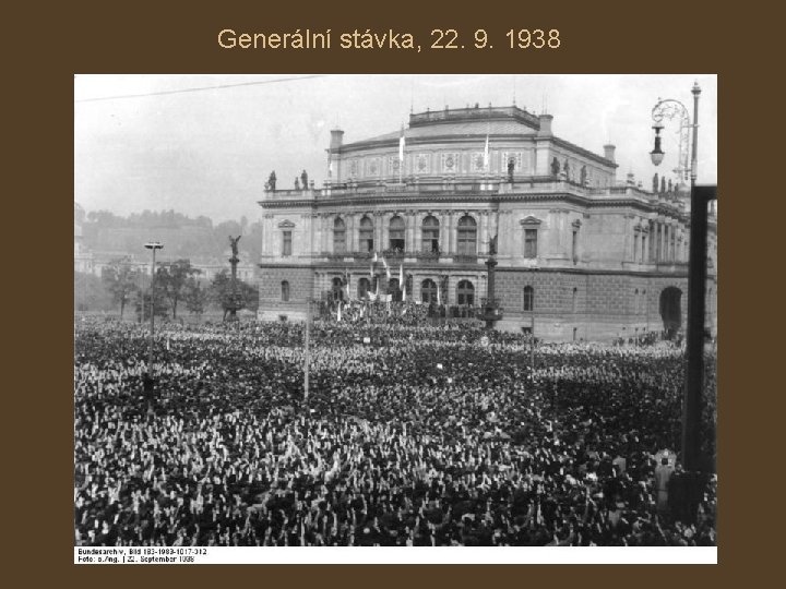 Generální stávka, 22. 9. 1938 