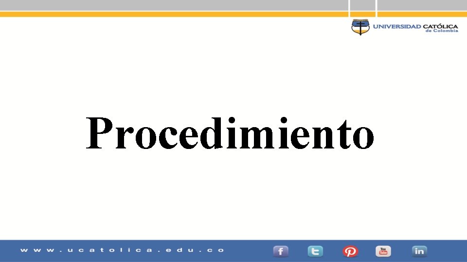 Procedimiento 