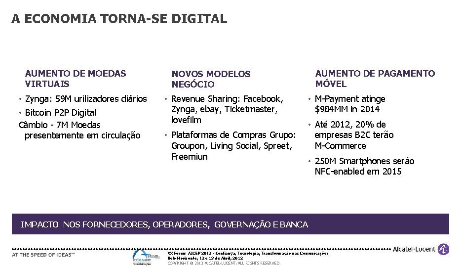 A ECONOMIA TORNA-SE DIGITAL AUMENTO DE MOEDAS VIRTUAIS • Zynga: 59 M urilizadores diários