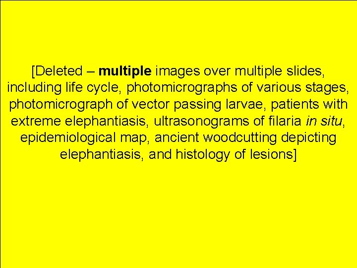 [Deleted – multiple images over multiple slides, including life cycle, photomicrographs of various stages,