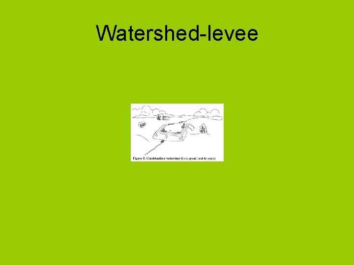 Watershed-levee 