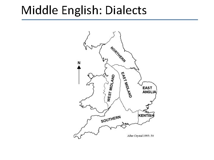 Middle English: Dialects 