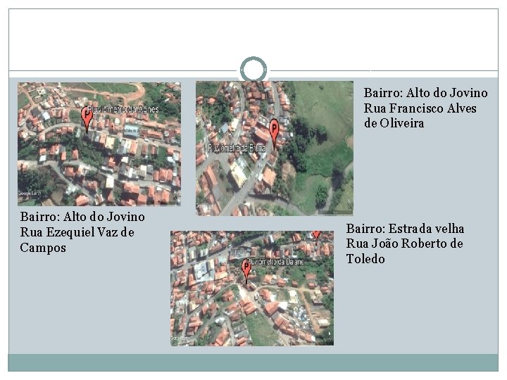 Bairro: Alto do Jovino Rua Francisco Alves de Oliveira Bairro: Alto do Jovino Rua