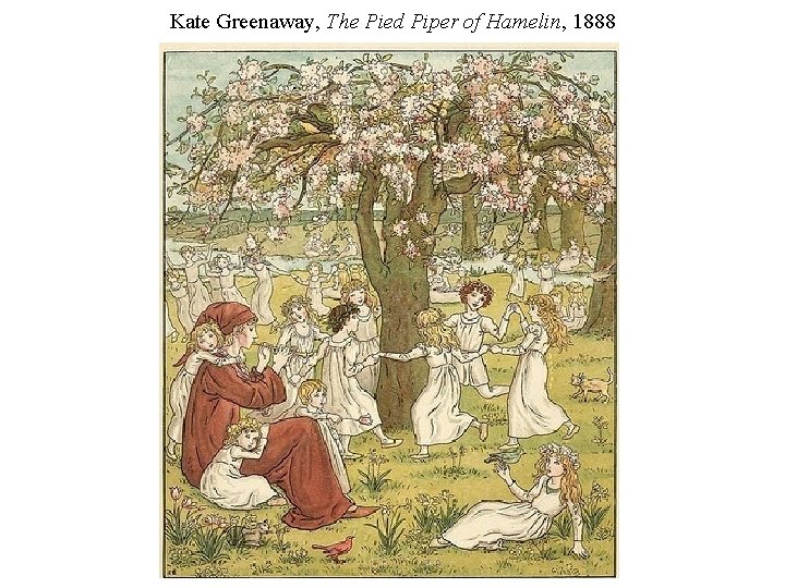 Kate Greenaway, The Pied Piper of Hamelin, 1888 