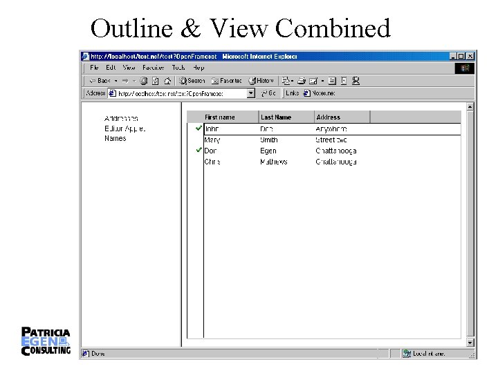 Outline & View Combined 
