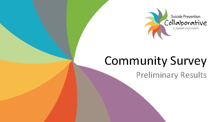 Community Survey Preliminary Results 