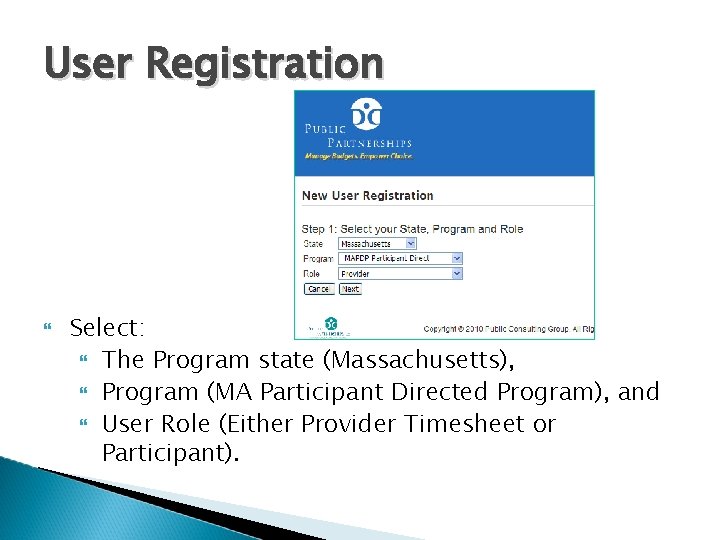 Electronic Timesheet User Manual Massachusetts Participant Directed Program