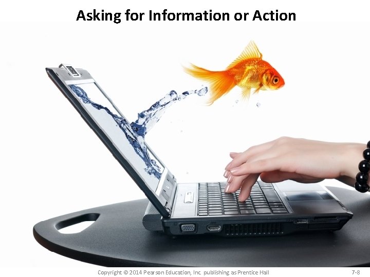Asking for Information or Action Copyright © 2014 Pearson Education, Inc. publishing as Prentice