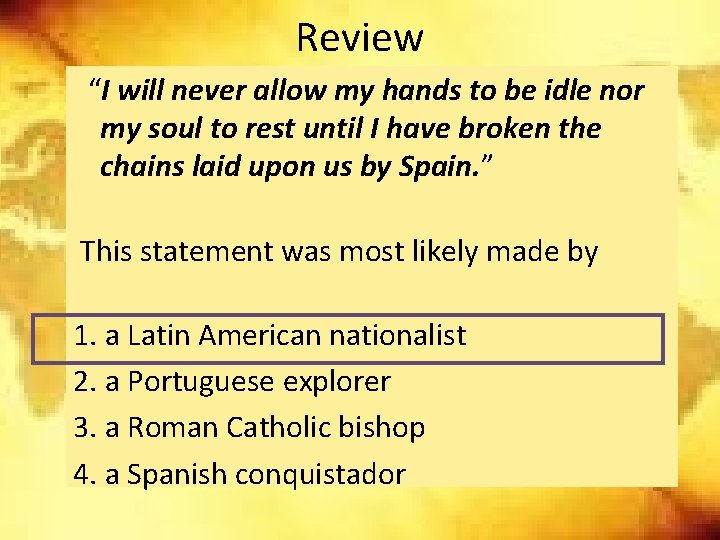 Review “I will never allow my hands to be idle nor my soul to Review “I will never allow my hands to be idle nor my soul to