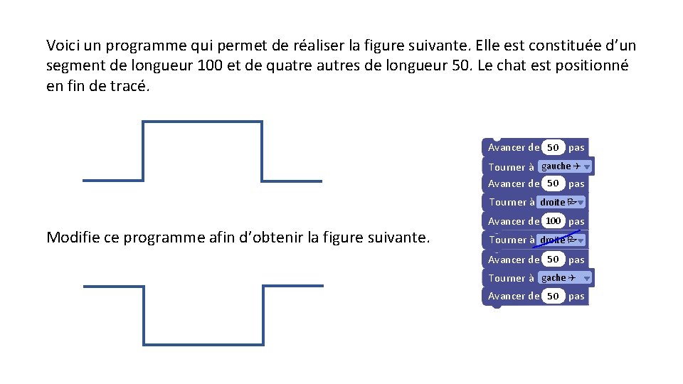 Voici un programme qui permet de réaliser la figure suivante. Elle est constituée d’un