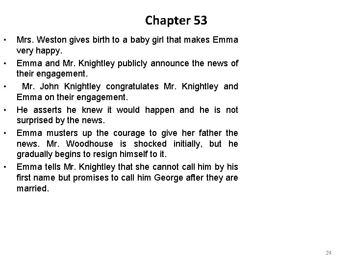 Chapter 53 • • • Mrs. Weston gives birth to a baby girl that Chapter 53 • • • Mrs. Weston gives birth to a baby girl that