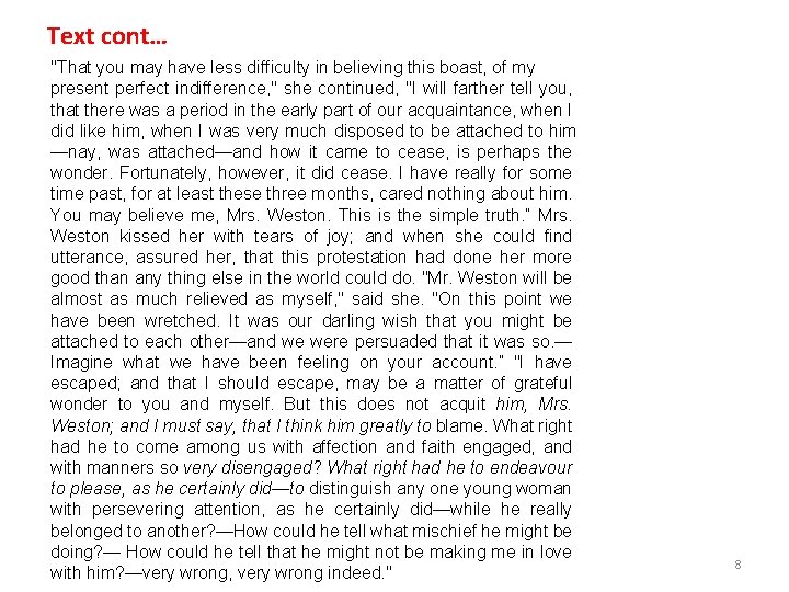 Text cont… "That you may have less difficulty in believing this boast, of my Text cont… "That you may have less difficulty in believing this boast, of my