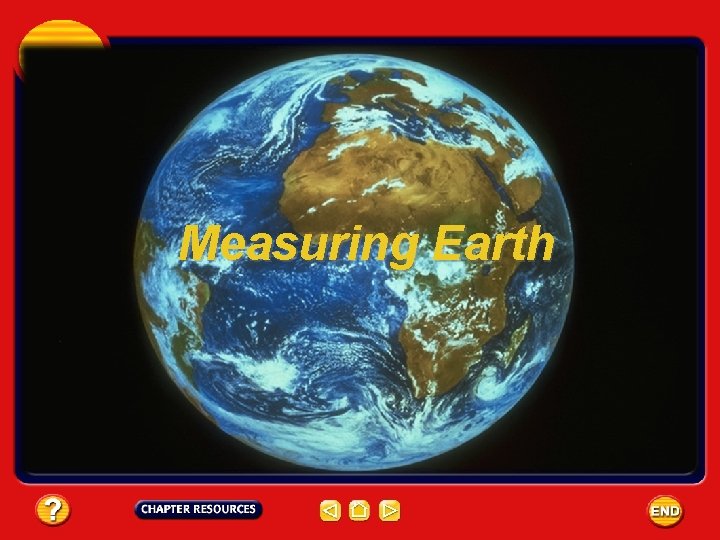 Measuring Earth 