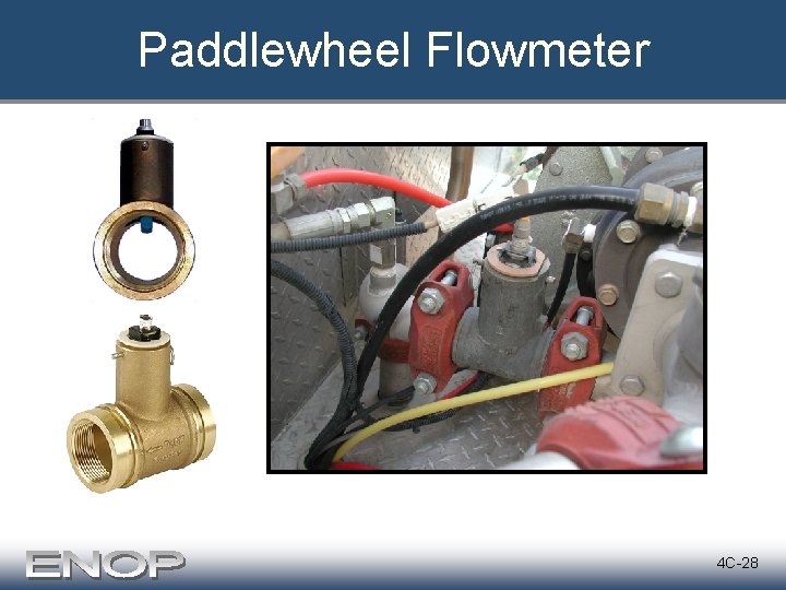Paddlewheel Flowmeter 4 C-28 