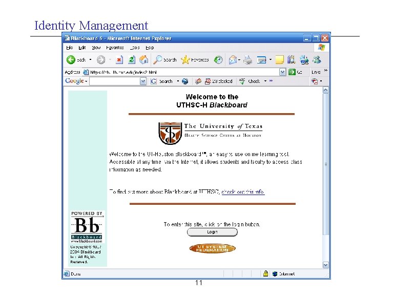 Identity Management 11 