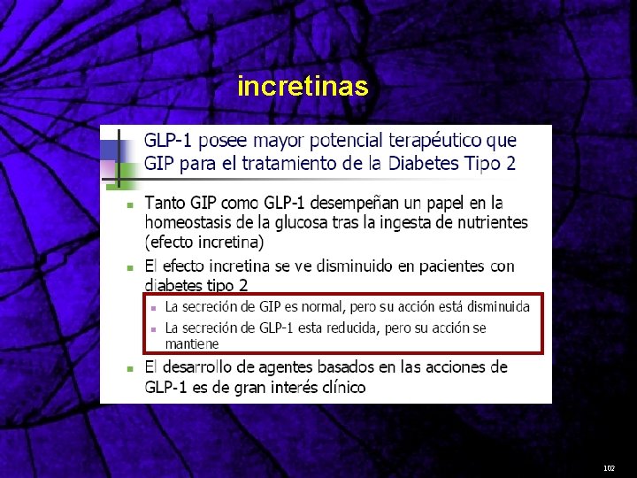 incretinas 102 