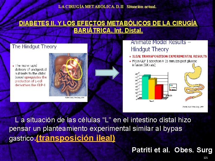 LA CIRUGÍA METABÓLICA. D. II Situación actual. DIABETES II. Y LOS EFECTOS METABÓLICOS DE