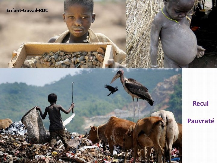 Enfant-travail-RDC Recul Pauvreté 