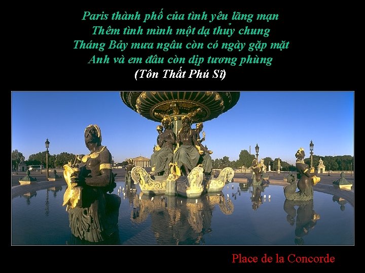Paris thành phố của tình yêu lãng mạn Thêm tình một dạ thu y
