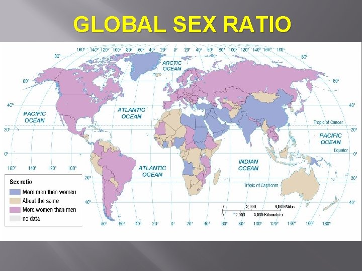 GLOBAL SEX RATIO 