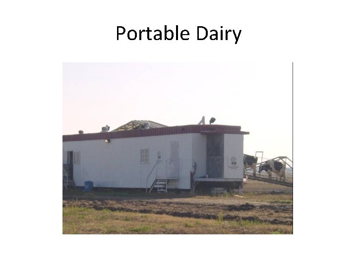 Portable Dairy 